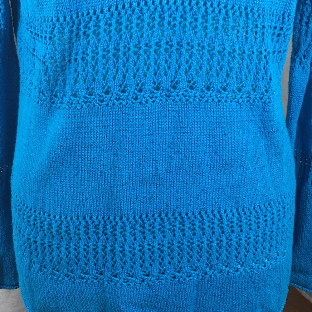 Chelsea and Theodore Long Sleeve Knit Sweater
